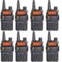 Imagem de 8 Rádios Comunicadores Ht Dual Band Uhf Vhf Uv-5R