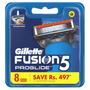 Imagem de 8 Recargas Gillette Fusion5 ProGlide para Barbeador Masculino