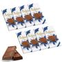 Imagem de 8 Tabletes de Chocolate BELGA ao leite Importado 100g