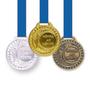 Imagem de 80 Medalhas Metal 29mm Honra ao Mérito Ouro Prata Bronze