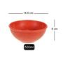 Imagem de 8un TIGELA 500ml BOWL CUMBUCA VASILHA SOPA CALDO VERMELHO