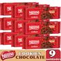 Imagem de 9 Pacotes Cookies Nestlé 60g - Classic de chocolate