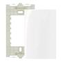 Imagem de 9 Placas Brancas Cega Com Suporte 4x2 Margirius Sleek