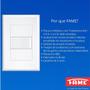 Imagem de 9un Interruptor Bipolar Paralelo Three Way 16A Com Placa Evidence FAME