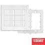 Imagem de 9un Interruptor Simples 16A 6 Teclas 4x4 Evidence FAME