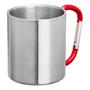 Imagem de 9x Caneca com Mosquetão Inox 220ml Sortido - Ke Home