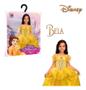 Imagem de A Bela E A Fera Vestido Infantil Bela Fantasia Disney Tam G