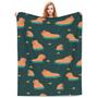 Imagem de A família Throw Blanket Capybara Soft Cozy Plush Warm Fleece