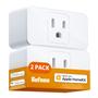 Imagem de A tomada WiFi Smart Plug Refoss funciona com o HomeKit Alexa Google 2Pk