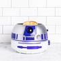 Imagem de A torradeira Uncanny Brands Star Wars R2D2 Deluxe se ilumina