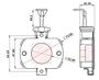 Imagem de A108 porta escovas  motor de partida 93bb11000jb 93bb11000hb 93bb11000jc 93bb11000ka 93bb11000kb 93bb11000kc 93bb11000kd