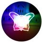 Imagem de Abajur Colorida Borboleta Luminária Luz Noturna com Interruptor Led
