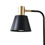 Imagem de Abajur de Mesa Nordecor Petti 2482 E27 Dourado Fosco com Preto Bivolt