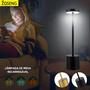 Imagem de Abajur de Mesa Recarregável com Sensor de Toque LED - Luz Noturna Sem Fio para Quarto, Hotel e Restaurante
