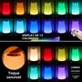 Imagem de Abajur de Mesa RGB com Controle Remoto e Touch - Recarregável via USB