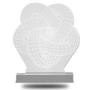 Imagem de Abajur Em Acrílico Com Led branco Octopus 3d