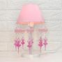 Imagem de Abajur Infantil Bailarinas Luminária Quarto Bebê Menina Rosa