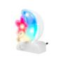 Imagem de Abajur Infantil Menina E Menino Lua Luz De Led Tomada Parede