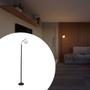 Imagem de Abajur Luminária de Chao Kaline Com Globo Fosco E Com Lampada Branco Quente