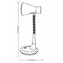 Imagem de Abajur Luminária de Mesa Taschibra TLM 03 Articulável 1x E27