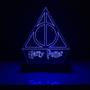 Imagem de Abajur Luminária Harry Potter Relíquias da Morte LED