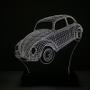 Imagem de Abajur Luminária LED Fusca Volkswagen Decorativo Presente