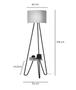 Imagem de Abajur Real Estilo Industrial Moderno 168cm Bivolt Cupula Bege