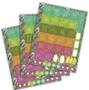 Imagem de Abas adesivas marcador índice para bíblia com adesivos extras - Floral Verde