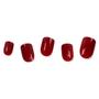 Imagem de Abny Magiquick Unhas Postiças Curta Autoc Wine Red 24 Uni