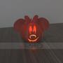 Imagem de Abóbora Halloween Mickey ou Minnie Com Vela De Led