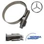 Imagem de Abraçadeira Inox A3849977590 A0019950710 Torque Constante para Intercooler Turbina e Radiador Mercedes-Benz com Tucho Diâmetro 4,5" 95-117mm