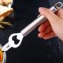 Imagem de Abridor De Lata E Garrafa Aço Inox Manual Com Cabo