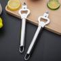 Imagem de Abridor De Lata E Garrafa Aço Inox Manual Com Cabo