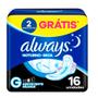 Imagem de Absorvente Always Active Noturno Seca Com Abas 16 Unidades