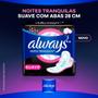 Imagem de Absorvente Always Noites Tranquilas Suave com Abas 32 Unidades