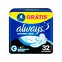 Imagem de Absorvente Always Noturno Proteção Seca G Com Abas 32 Unidades Always