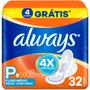 Imagem de Absorvente Always Super Proteção Seca com Abas 32 Unidades