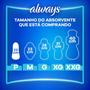 Imagem de Absorvente always super proteção seca sem abas c/8