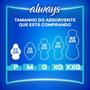 Imagem de Absorvente always super proteção suave c/abas c/8