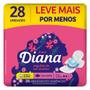 Imagem de Absorvente Diana Cobertura Suave com Abas com 28 Unidades Leve Mais Por Menos