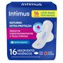 Imagem de Absorvente Externo Intimus Noturno Cobertura Suave com Abas 16 Unidades