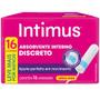 Imagem de Absorvente Interno Intimus Discreto Médio 16 un