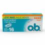 Imagem de Absorvente interno o.b. super procomfort com 16 unidades - leve mais pague menos