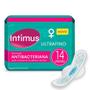 Imagem de Absorvente Intimus Antibacteriana Com 14 Unidades Com Abas