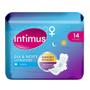 Imagem de Absorvente Intimus Dia e Noite Extra Suave com Abas 14 Unidades