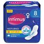 Imagem de Absorvente Intimus Gel Noturno Longo Cobertura Suave com Abas 8 Unidades