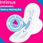 Imagem de Absorvente Intimus Gel Tripla Proteção Cobertura Suave Com Abas Leve 16UN Pague 14 UN