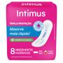 Imagem de Absorvente Intimus Tripla Proteção Seca S/Abas 8 Unidades