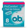 Imagem de Absorvente O.B Pro Comfort Mini Com 8 Unidades