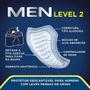 Imagem de Absorvente Protetor Masculino para Incontinência Urinária Tena Men Active Fit Leve 10 unidades